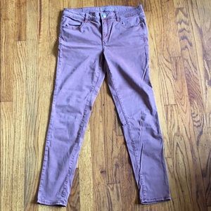 American Eagle Mauve Jeggings